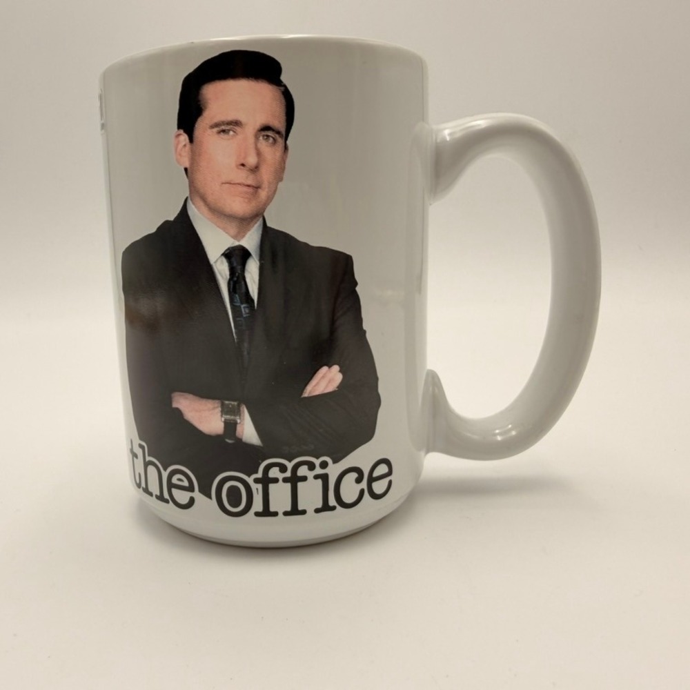 Zak Designs The Office Michael Scott Mug OS White‎ Excellent Worlds Best Boss